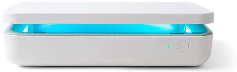 Купить Ультрафиолетовый стерилизатор Samsung с функцией беспроводной зарядки White