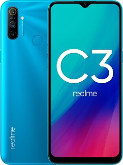 Купить Realme C3 3/32Gb (NFC) Blue