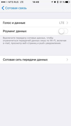 Инструкция по включению 4G на iPhone