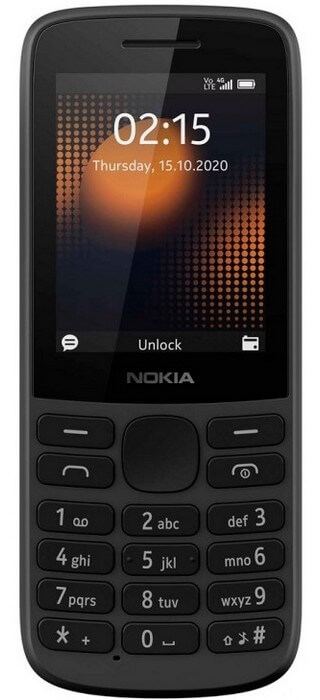 Купить кнопочный телефон с хорошей батареей: Nokia 215