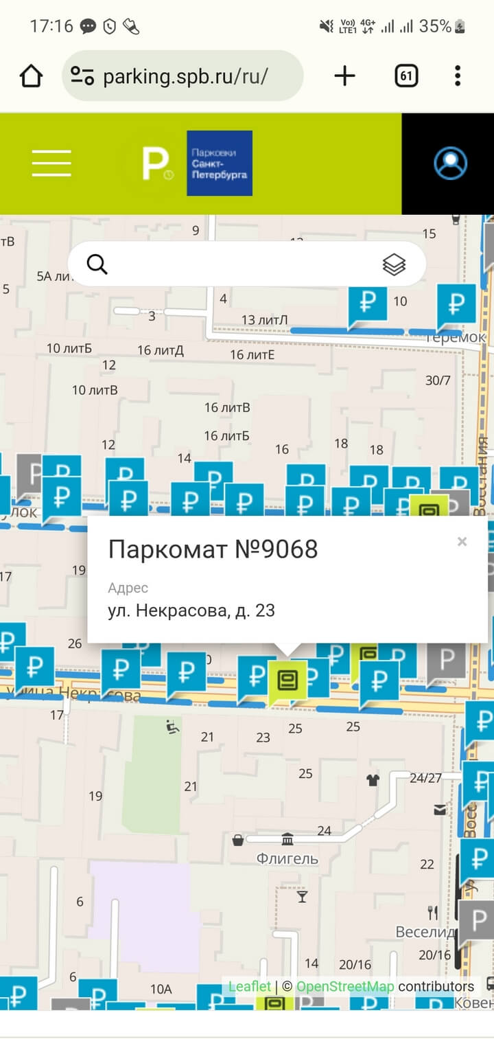 Как работают платные парковки в Санкт-Петербурге