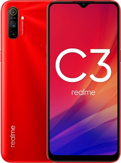 Купить Realme C3 3/32Gb (NFC) Red